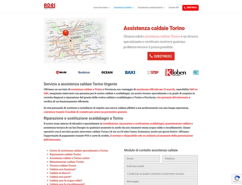 Servizio a assistenza caldaie