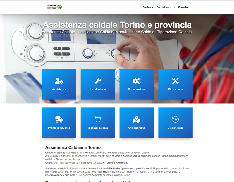 Assistenza caldaie Torino e provincia